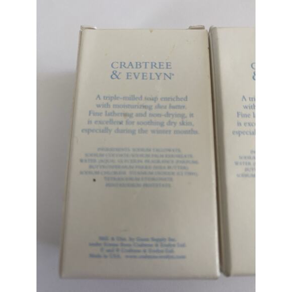 Crabtree Evelyn La Source Moisturizing Soap Bar Shea Butter Hotel Travel Size 2 - Picture 5 of 6